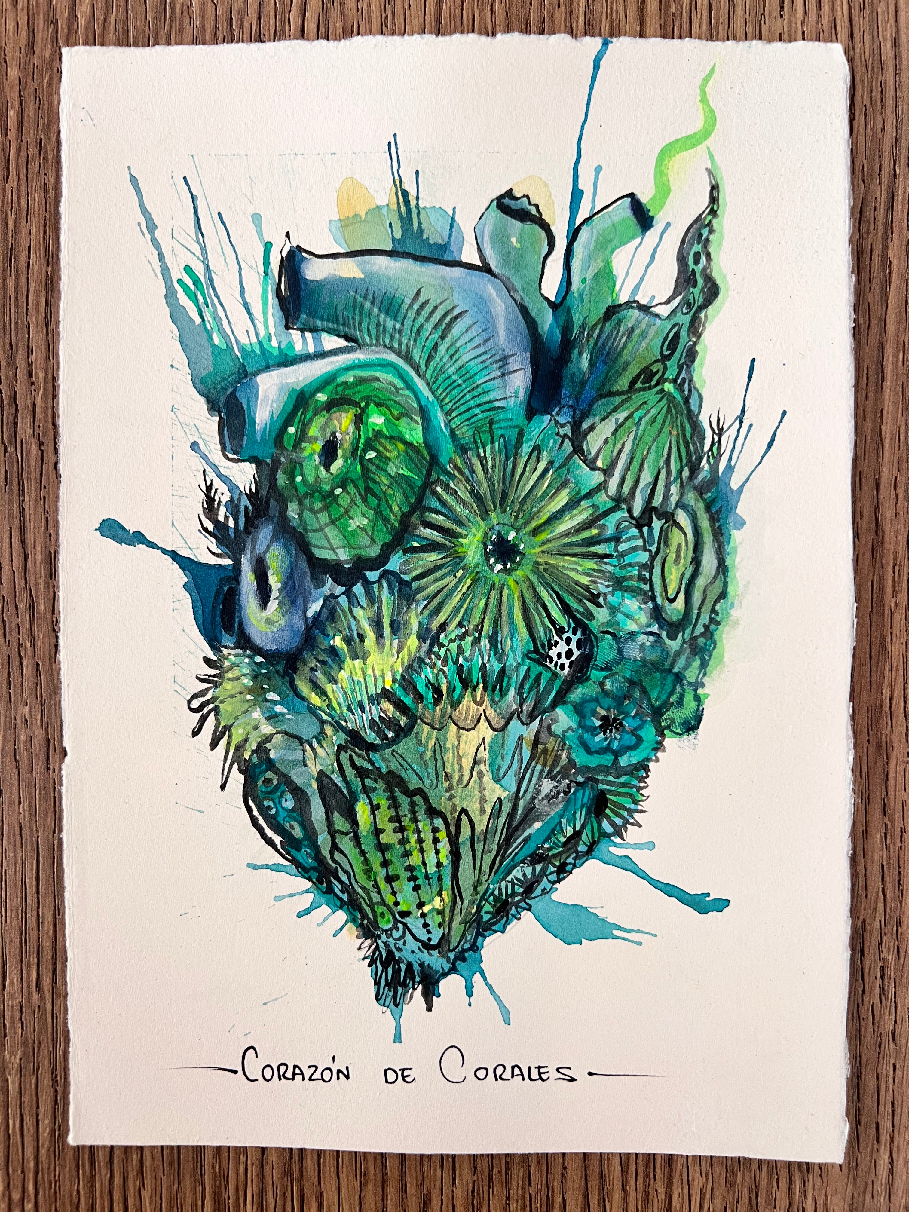 Corazón de corales