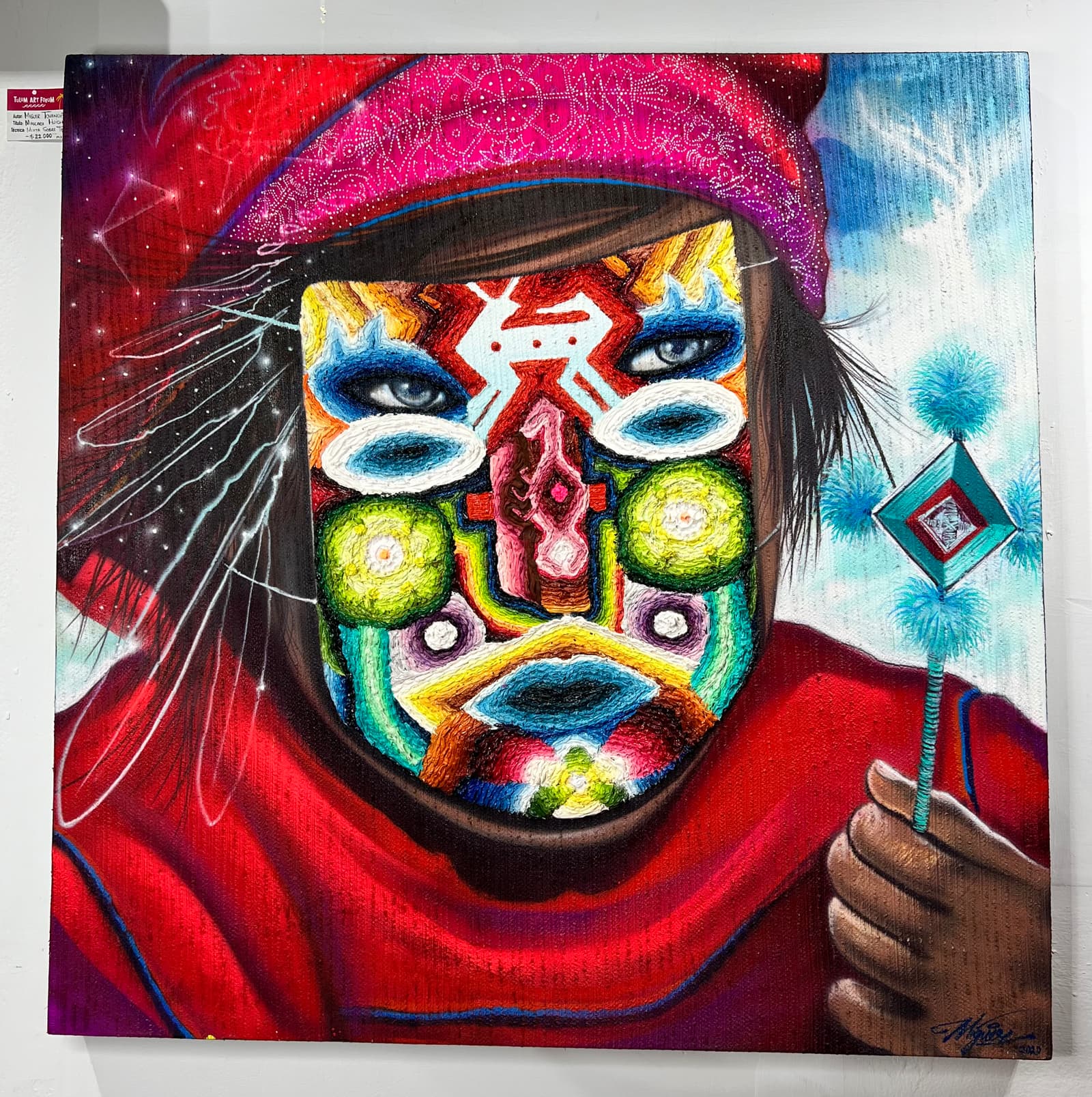 El origen de la máscara Wixárika